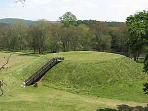 USA-Georgia-Etowah Indian Mounds-Mound B