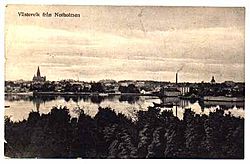 Västervik från Norrholmen