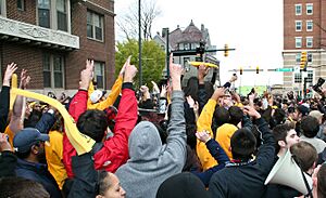 VCU basketball fans 2011