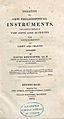 Brewster, David – Treatise on new philosophical instruments for various purposes in the arts and sciences, 1813 – BEIC 756678