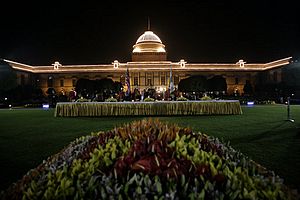 Bush State Dinner Rashtrapati Bhavan