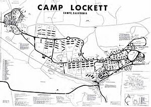 Camp Lockett map