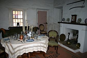 Casa de Estudillo dining room