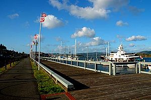 Coos Bay Waterfront (Coos County, Oregon scenic images) (cooD0088)