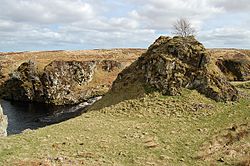 Dirlot Castle - geograph.org.uk - 157867