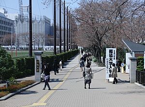 Dokkyo University East gate