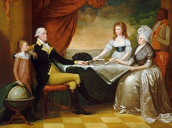 Edward Savage - The Washington Family - Google Art Project