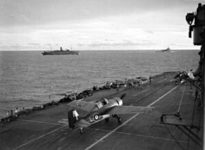 Flightdeck of HMS Formidable