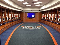 Flint Firebirds Locker Room