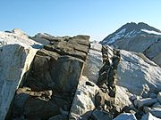 Geological Dike Cross-Island Trail Alaska