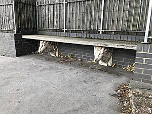 Goat House Bridge bench