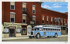 Greyhound Bus Station, Eastern Greyhound Lines (NBY 2186)