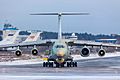 Gromov Flight Test Institute Ilyushin Il-76LL with one Aviadvigatel PD-14 engine