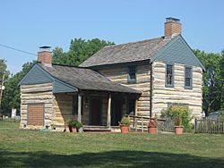 One of the Groveport Log Houses