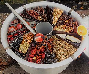 Herbal medicine platter