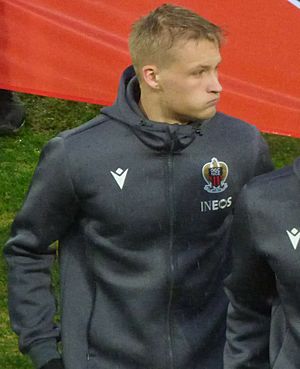 Kasper Dolberg, Lens - Nice (23-01-2021) 45 (cropped).jpg