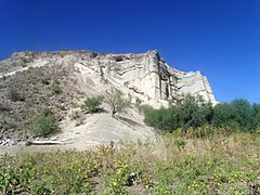 Lake Pleasant Regional Park-Sandstone cliffs