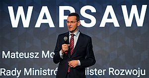 Mateusz Morawiecki na otwarciu Campus Warsaw