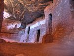 Moon House masonry and jacal, Utah