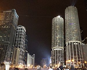 Nik Wallenda Chicago November 2014