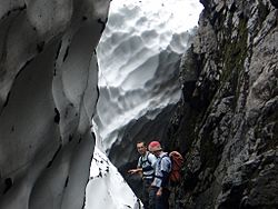 Observatory Gully with Blair