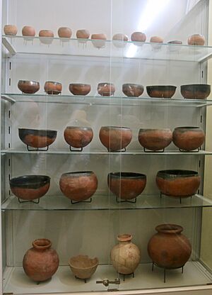 Pottery, Kerma Museum, Kerma, Sudan, North-east Africa