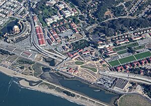 Presidio Tunnel Tops aerial