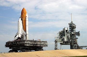 STS-114 rollout