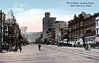 Salt lake city main street c1900 pc