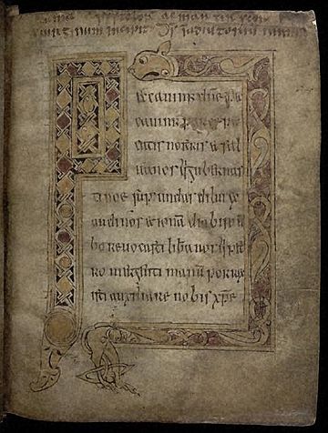 Stowe Missal fol. 12 r