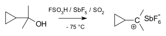 The cyclopropyl carbinyl cation.svg