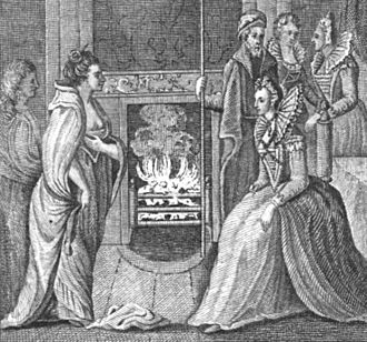 The meeting of Grace O'Malley and Queen Elizabeth I