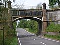 Thomas Telford aqueduct over A5