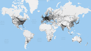 World railway network