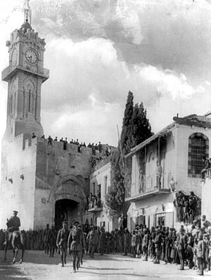 Allenby enters Jerusalem 1917