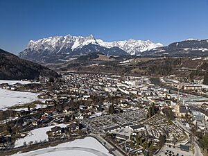 View over Bischofshofen