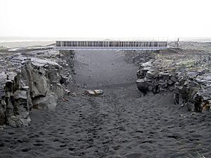 Bridge across continents iceland