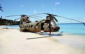 CH46SeaKnight Grenada 1983