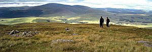 Cairnsmore of Carsphairn from Cairnsgarroch in the Rhinns of Kells