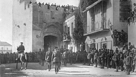 Detail of Allenby Entering Jerusalem