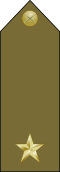 EgyptianArmyInsignia-Lieutenant.svg