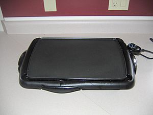 Electric griddle