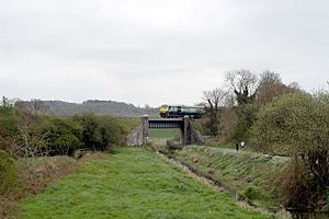 Enterprise crossing the Newry Canal - geograph.org.uk - 345042