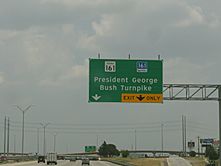 George bush turnpike