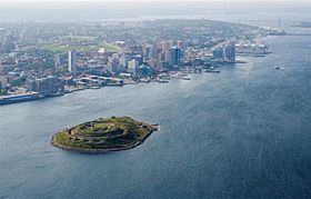 Georges Island Halifax Harbour