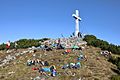 Gmunden - Traunstein, Gipfelkreuz (2)