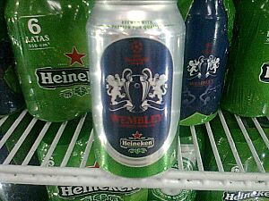 Heineken can 2011 UEFA Champions League Final