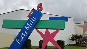 Katy Mills Mall old signage