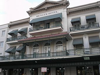 Menger Hotel San Antonio Texas 14 Nov 2005.JPG