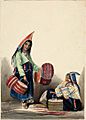 Mi'Kmaq Women Selling Baskets, Halifax, Nova Scotia